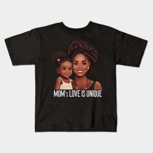 African Mom And Child Afrocentric Mother's Day Gift Kids T-Shirt
